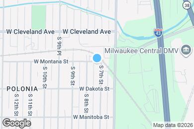 Map image of the property - 2805 S 7th St