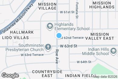 Map image of the property - 4631 W 62nd Terrace