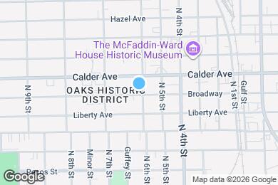 Map image of the property - 2210 Broadway St