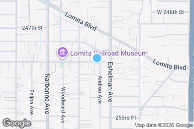 Map image of the property - 25003 Andreo Ave