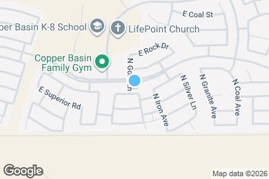 Map image of the property - 3854 E Morenci Rd