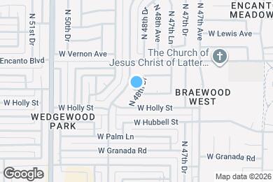 Map image of the property - 2208 N 48th Dr