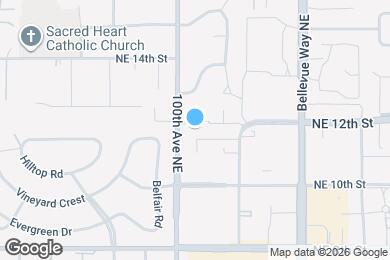 Map image of the property - 10001 NE 12th St