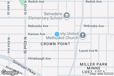 Map image of the property - 6012 N 39th St