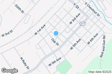 Map image of the property - 518 W 3rd Ave