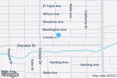 Map image of the property - 325 Lincoln Ave