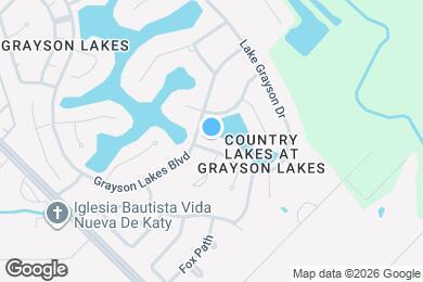 Map image of the property - 1922 Lake Grayson Dr