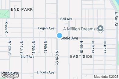 Map image of the property - 2129 N 8th St