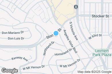 Map image of the property - 3750 Stocker St