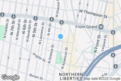 Map image of the property - 1101 N 3rd St