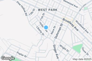 Map image of the property - 851 Hober Ave