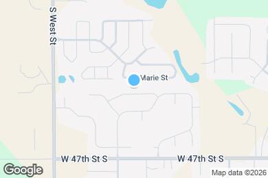 Map image of the property - 3518 W 45th St S
