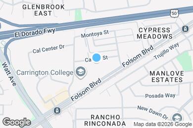 Map image of the property - Solstice Apartments