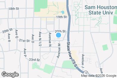 Map image of the property - 1304 21st St