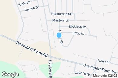 Map image of the property - 3808A Palmer Dr