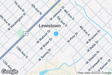 Map image of the property - 401 7th Ave S