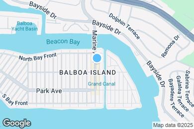 Map image of the property - 312 Marine Ave