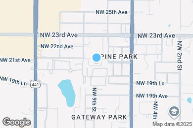 Map image of the property - 851 NW 21st Ave