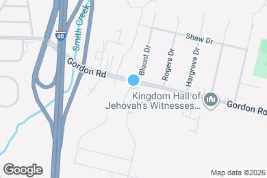 Map image of the property - 1650 Bratton Ct