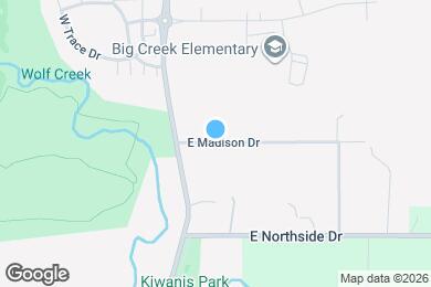 Map image of the property - 104 E Madison Dr