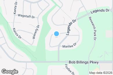 Map image of the property - 1405 Legends Court
