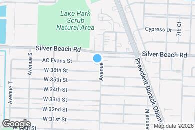 Map image of the property - 1177 Ac Evans St