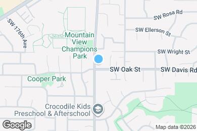 Map image of the property - 6060 SW 170th Ave