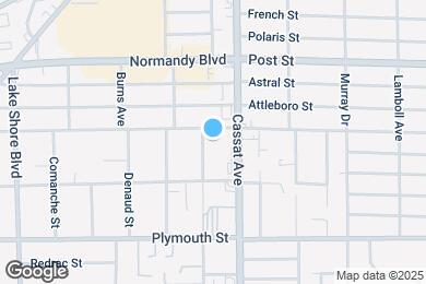 Map image of the property - 1105 Labelle St