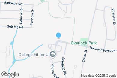 Map image of the property - 38 Overlook Dr