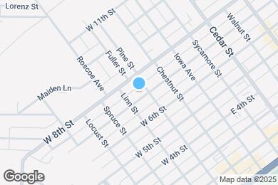 Map image of the property - 307 W 7th St