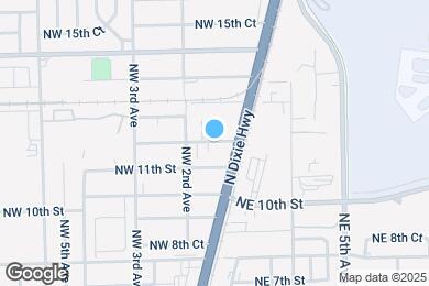 Map image of the property - 116 NW 12th St
