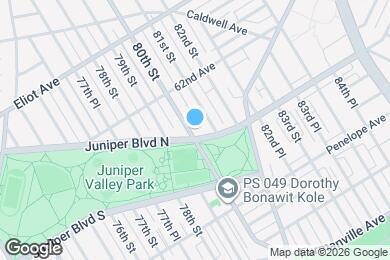 Map image of the property - 62-44 80th St