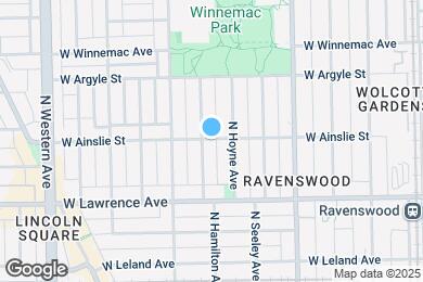 Map image of the property - 2115 W Ainslie