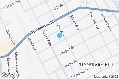 Map image of the property - 616 Hamilton St