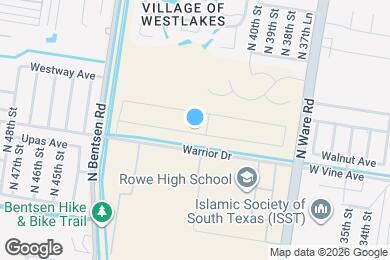 Map image of the property - 3901 Walnut Ave