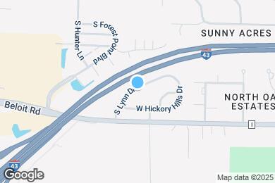 Map image of the property - 4796 S Lynn Dr