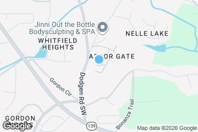 Map image of the property - 6580 Arbor Gate Dr SW