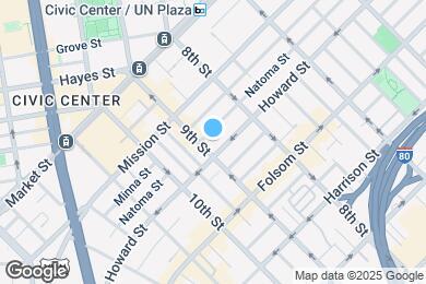 Map image of the property - 1288 Howard St