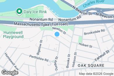 Map image of the property - 168 Bigelow St