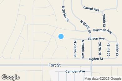 Map image of the property - 20939 Ellison Ave