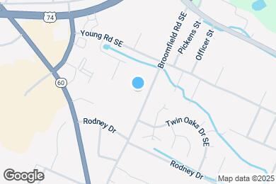 Map image of the property - 2126 Broomfield Rd SE