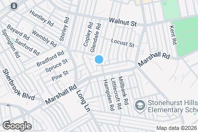 Map image of the property - 322 Hampden Rd