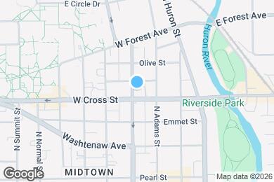 Map image of the property - 406 N Hamilton St