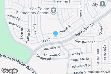 Map image of the property - 320 Trees Dr