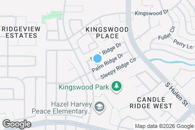 Map image of the property - 4904 Palm Ridge Dr
