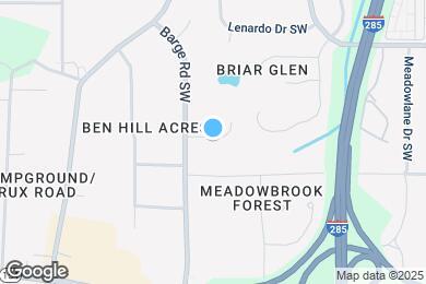 Map image of the property - 3566 Highwood Dr SW