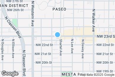Map image of the property - 808 NW 23rd St