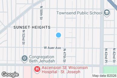 Map image of the property - 3242 N 48th St