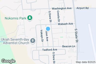 Map image of the property - 1331 Rose Ave