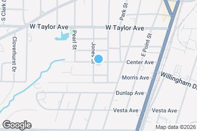 Map image of the property - 1822 Center Ave